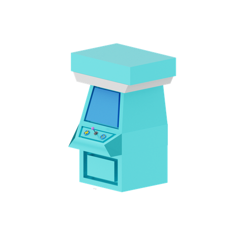 Game Machine  3D Icon