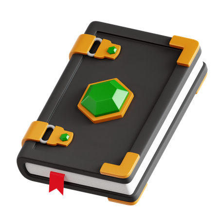 Game Manual Book  3D Icon