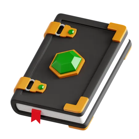 Game Manual Book 3D Icon