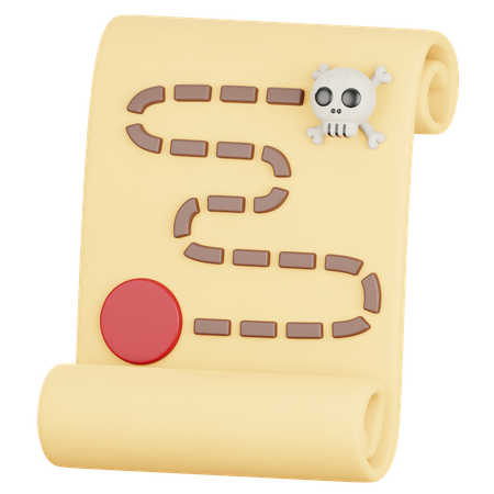 Game Map 3D Icon