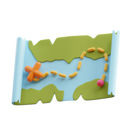 Game Mini Map  3D Icon