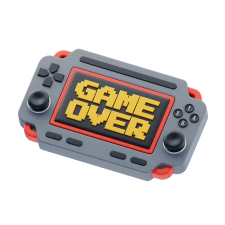 Game Over  3D Icon