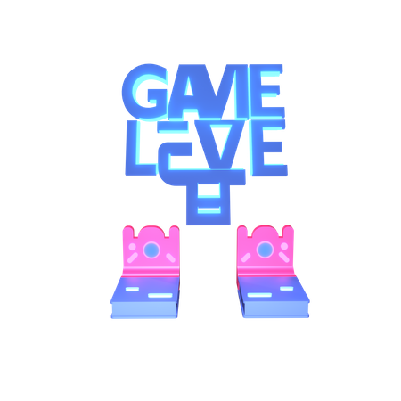 Game Over  3D Icon