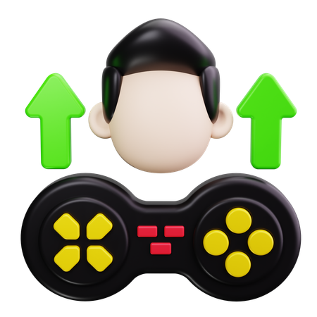 Game Player  3D Icon