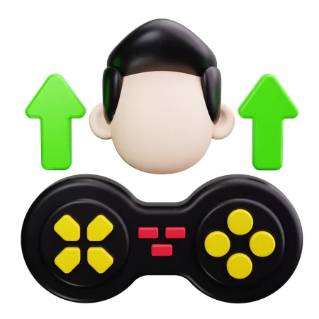 Game Player  3D Icon