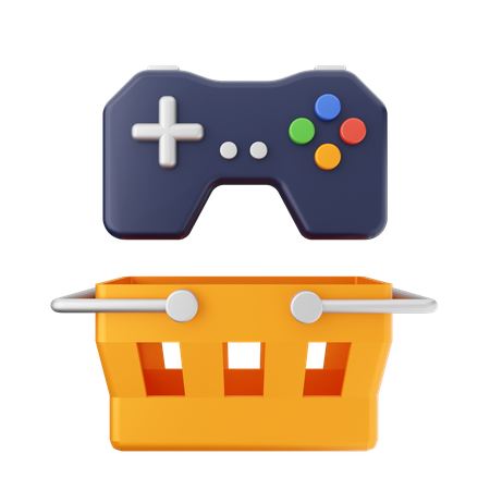 Game Purchasing  3D Icon