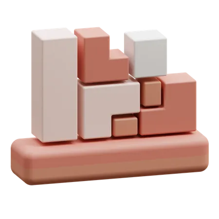 Game Puzzle  3D Icon