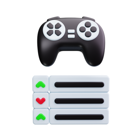 Game Score  3D Icon