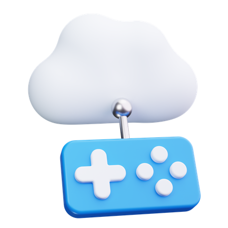 게임 서버  3D Icon