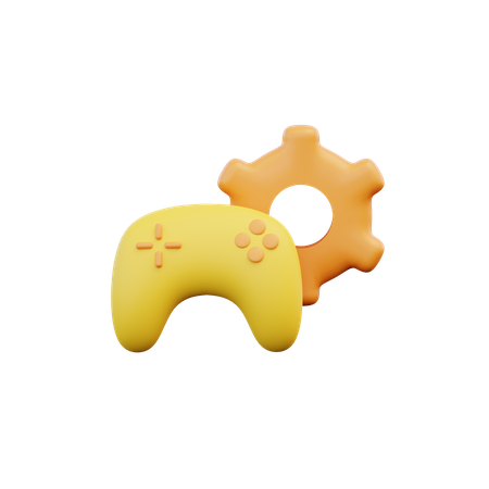 Game Setting  3D Icon