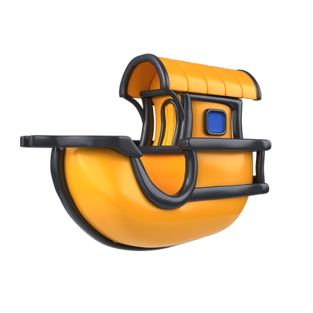 Game Ship  3D Icon