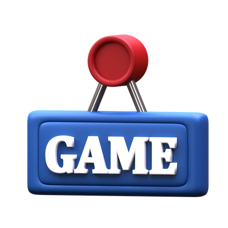 Game Sign  3D Icon