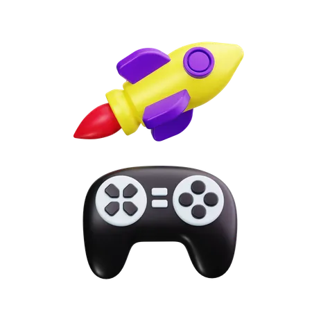 Game Startup  3D Icon