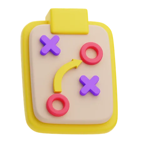Game Strategy  3D Icon