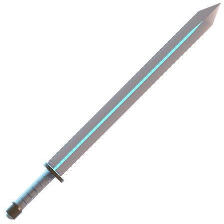 Game sword  3D Illustration