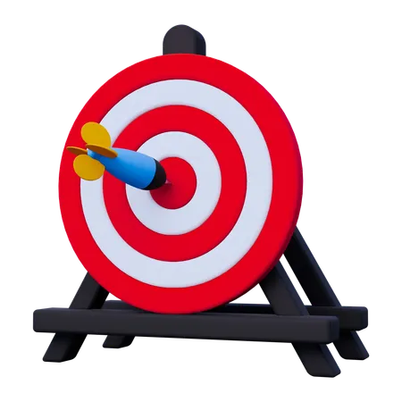 Game Target  3D Icon