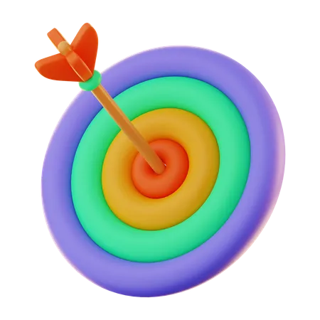 Game Target 3D Icon