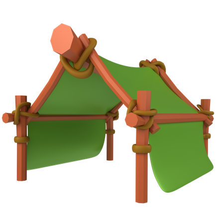 Game Tent  3D Icon