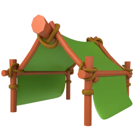 Game Tent  3D Icon