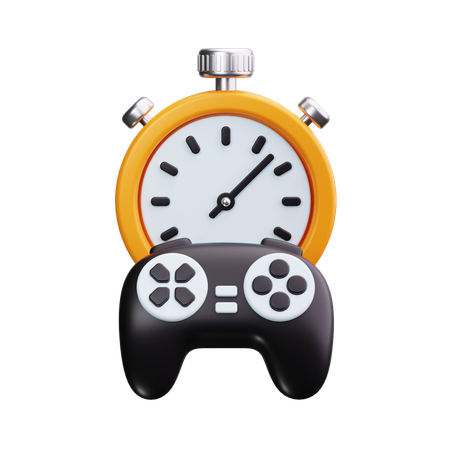 Game Timer  3D Icon