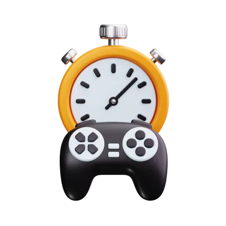 Game Timer  3D Icon