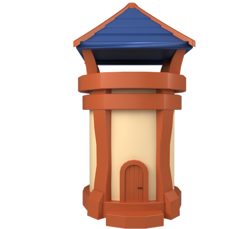 Game Tower  3D Icon