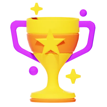 GAME TROPHY  3D Icon
