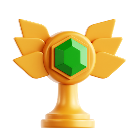 Game Trophy  3D Icon