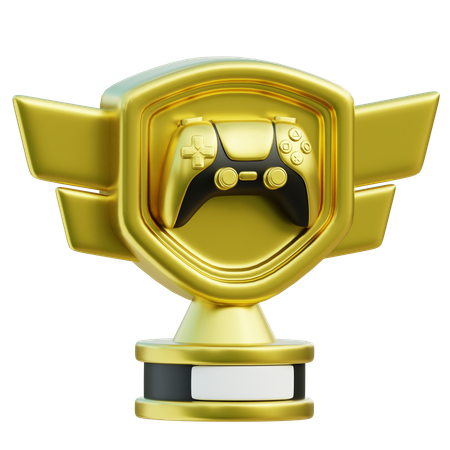 Game Trophy  3D Icon