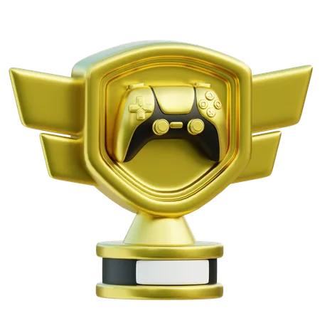 Game Trophy  3D Icon