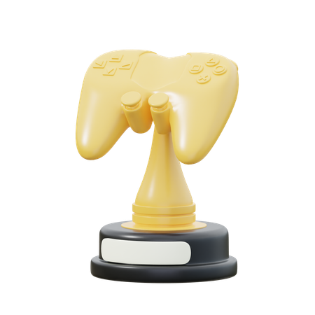 Game Trophy  3D Icon