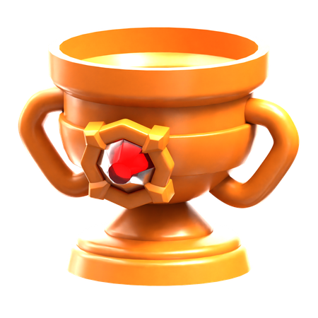 Game Trophy  3D Icon