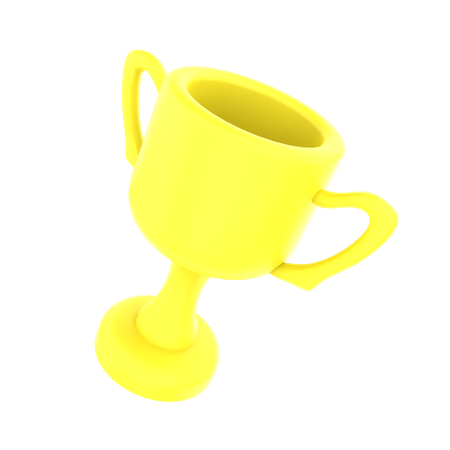 Game Trophy  3D Icon