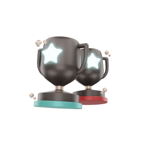 Game Trophy  3D Icon