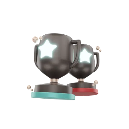 Game Trophy  3D Icon