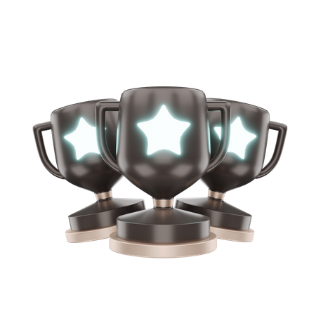 Game Trophy  3D Icon