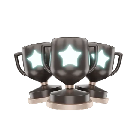 Game Trophy  3D Icon