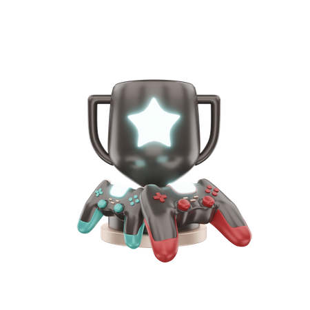 Game Trophy  3D Icon