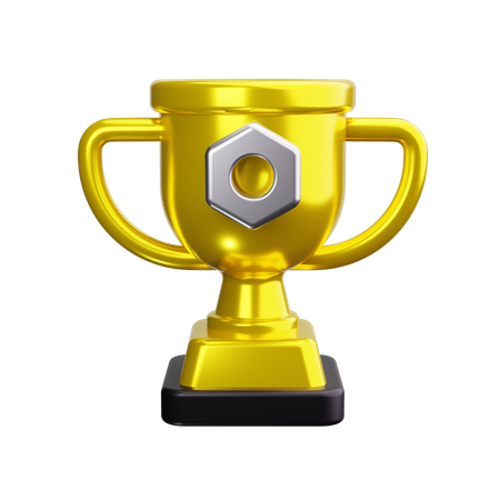 Game Trophy  3D Icon