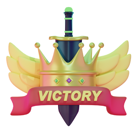 Game Victory  3D Icon