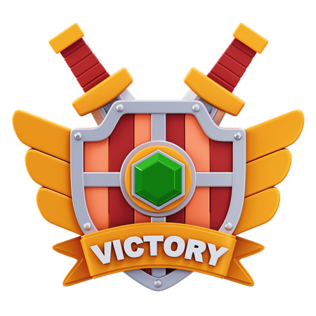 Game Win  3D Icon