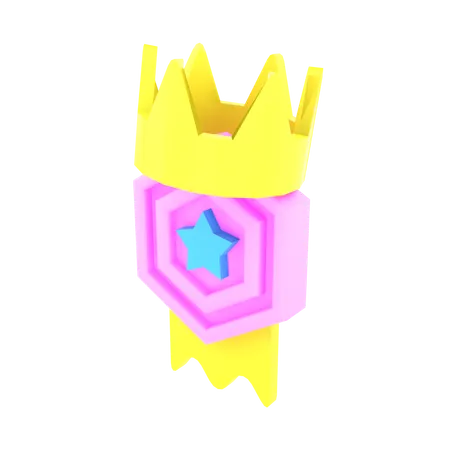 게임 승자  3D Icon