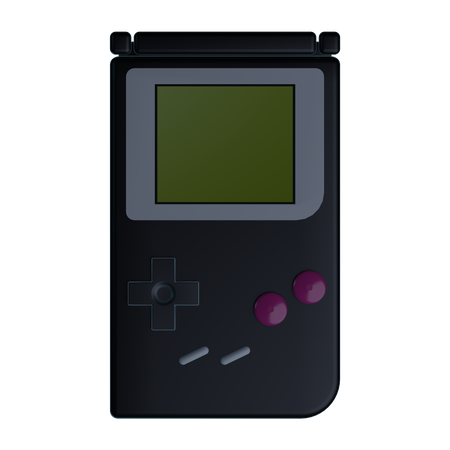 Gameboy  3D Illustration