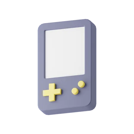 Gameboy  3D Illustration