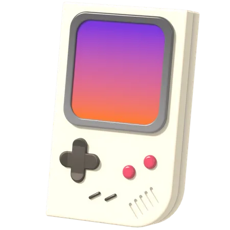 Gameboy  3D Illustration