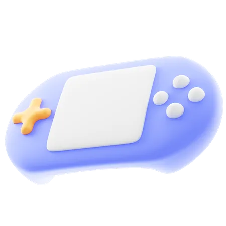 Video Game Console Gamepad 3D Icon