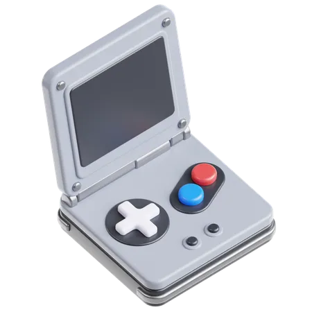 Game boy avance sp  3D Icon