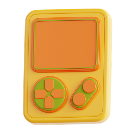 Gameboy Retro  3D Icon