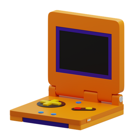 Gameboy Retro  3D Icon