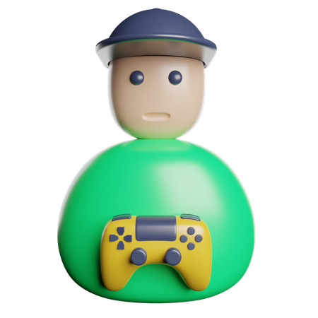 Spielcontroller  3D Icon